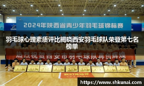 羽毛球心理素质评比揭晓西安羽毛球队荣登第七名榜单